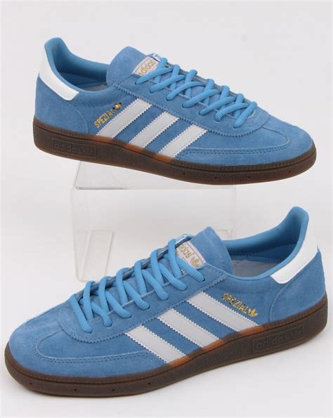 Adidas spezial blue and white